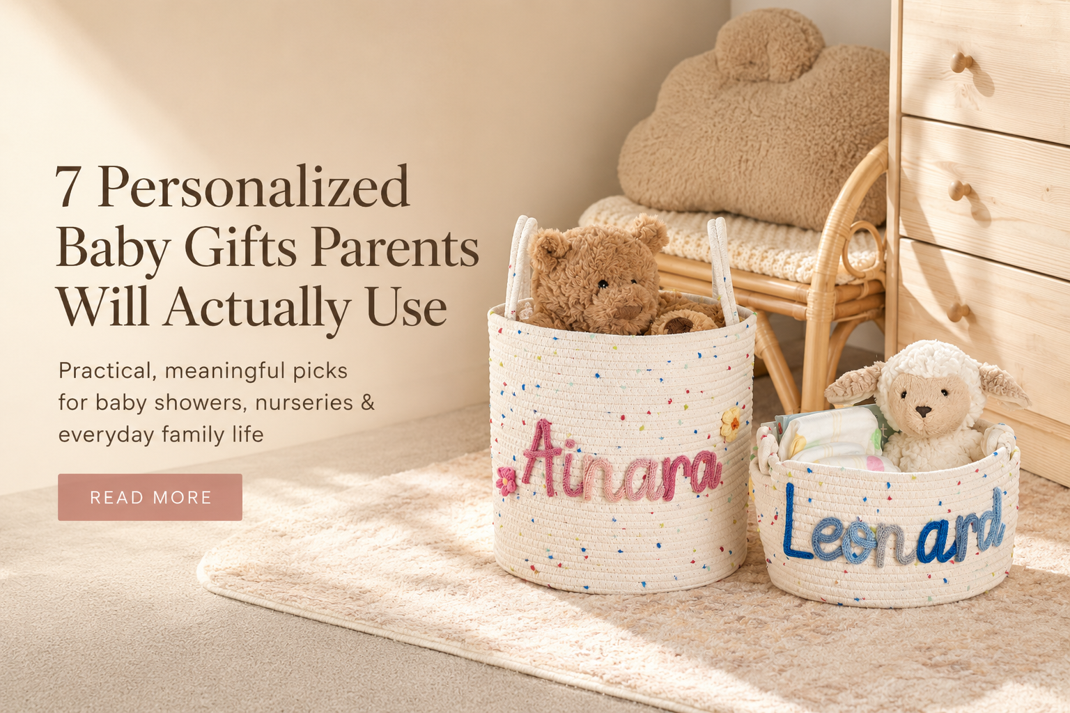 7 Personalized Baby Gifts Parents Will Actually Use