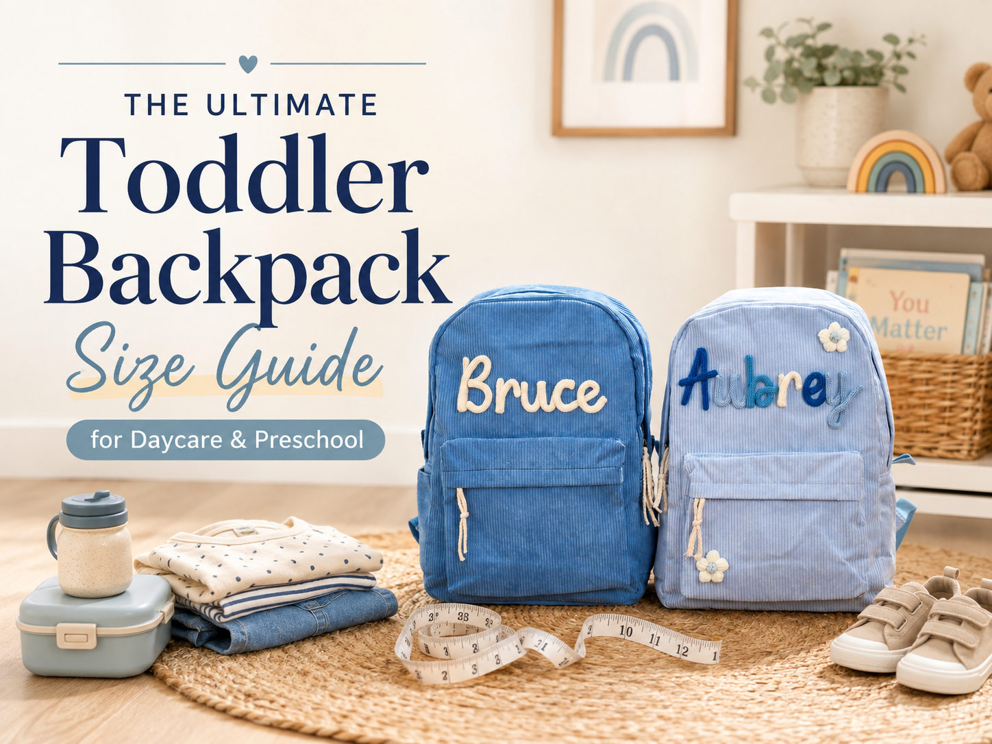 The Ultimate Toddler Backpack Size Guide for Daycare and Preschool