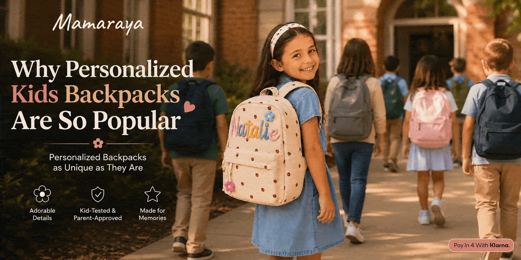 Why Personalized Kids Backpacks Are So Popular