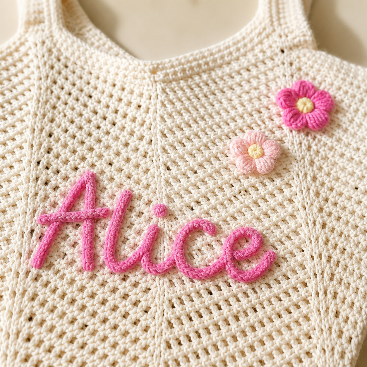 MamaRaya Handmade Crochet Tote Bag