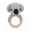 MamaRaya Personalized Crochet Baby Rattle