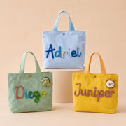 MamaRaya Personalized Kids Corduroy Tote