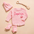 Mamaraya Personalized Knit Baby Sweater Hat and Socks 3 Piece Set