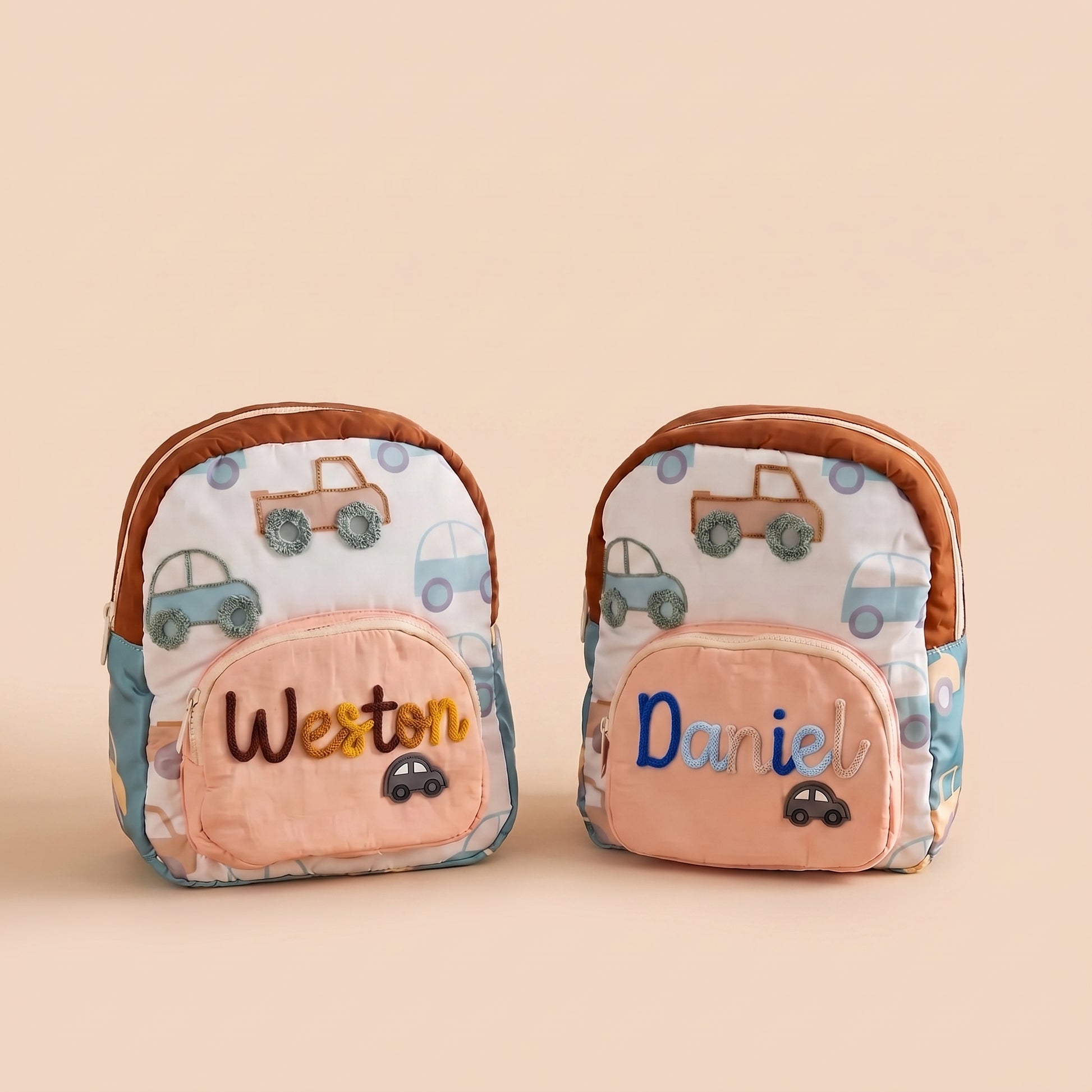 MamaRaya Personalized Kids Car Backpack