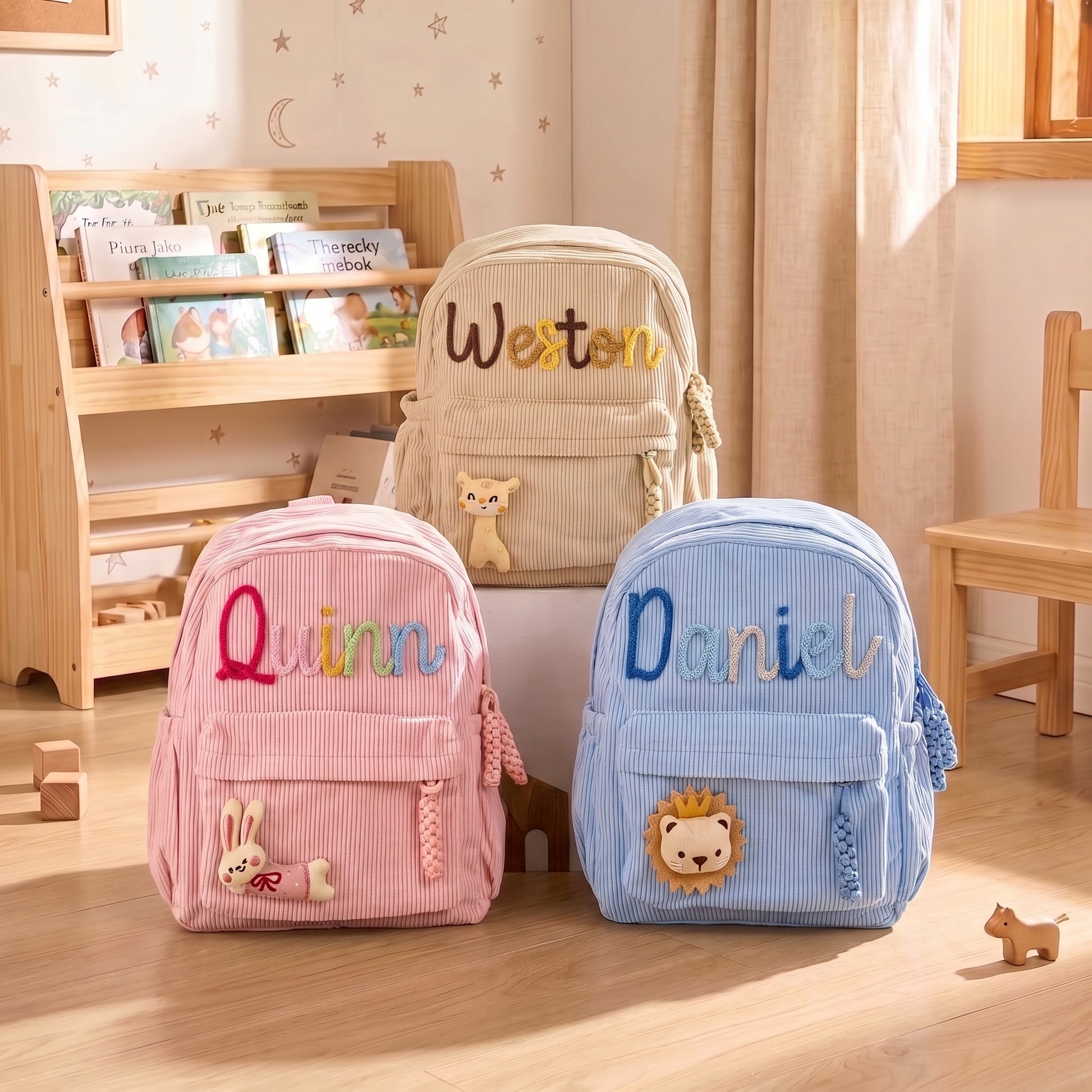 MamaRaya Personalized Toddler Backpack