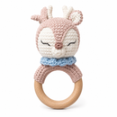 MamaRaya Personalized Crochet Baby Rattle