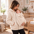 MamaRaya 2-in-1 Sherpa Fleece Babywearing Jacket