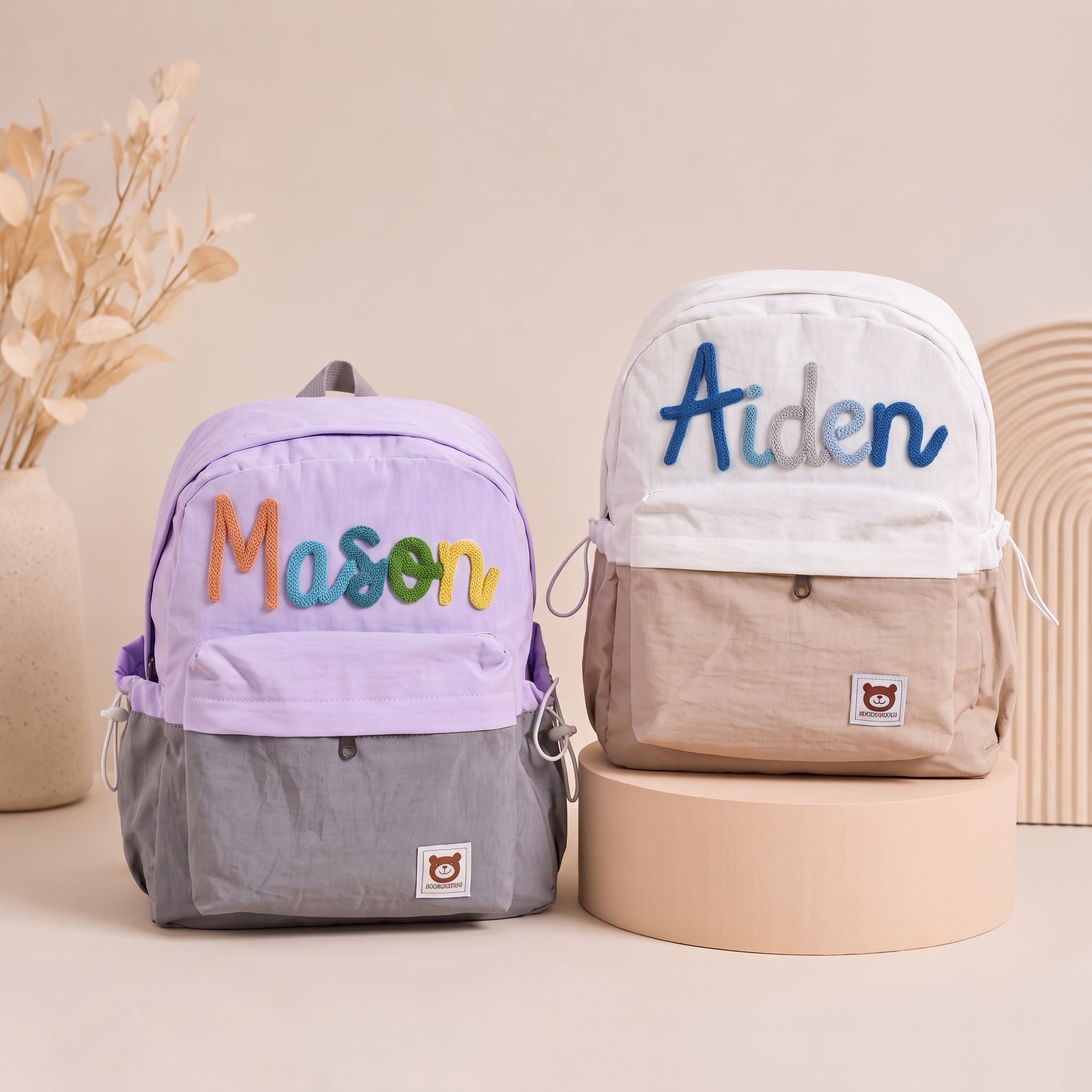 Mamaraya Personalized Kids Nylon Backpack