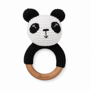 MamaRaya Personalized Crochet Baby Rattle