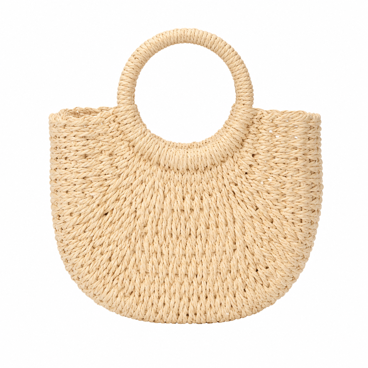 MamaRaya Personalized Kids Straw Beach Bag