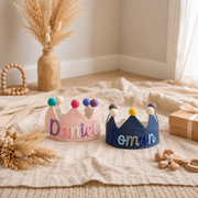 MamaRaya Personalized Birthday Crown Hat