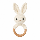 MamaRaya Personalized Crochet Baby Rattle