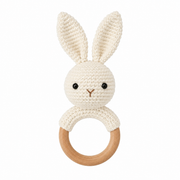 MamaRaya Personalized Crochet Baby Rattle