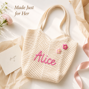 MamaRaya Handmade Crochet Tote Bag