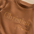 Baby romper color options with custom name embroidery