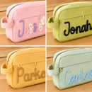Personalized pencil pouch gift for back to school season