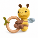 MamaRaya Personalized Crochet Baby Rattle