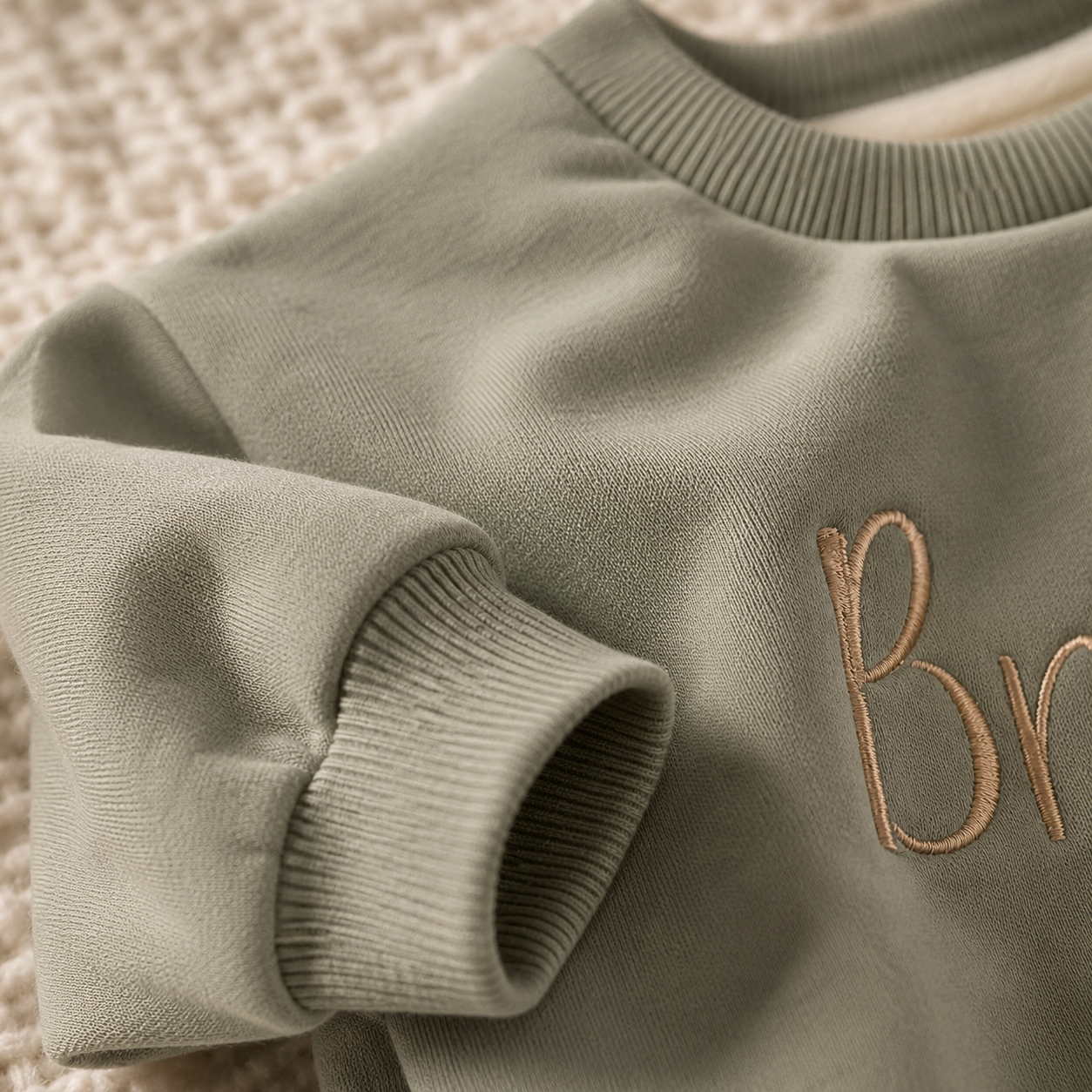Custom baby name romper for coming home outfit