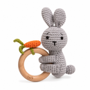 MamaRaya Personalized Crochet Baby Rattle