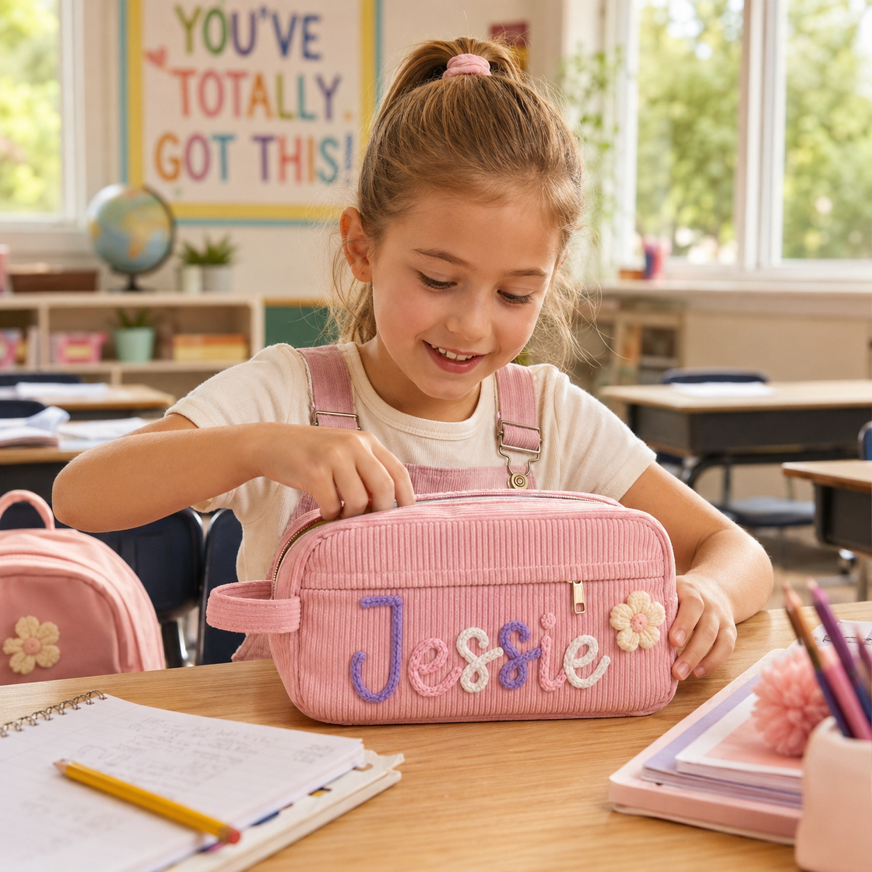 MamaRaya Personalized Kids Pencil Case