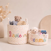 MamaRaya Personalized Nursery Storage Basket