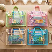 MamaRaya Personalized A4 Clear Handle Folder for Kids