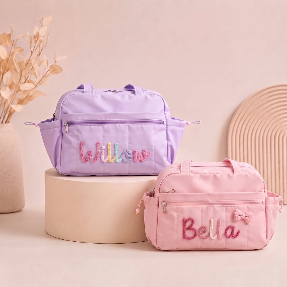 MamaRaya Personalized Diaper Bag for Travel