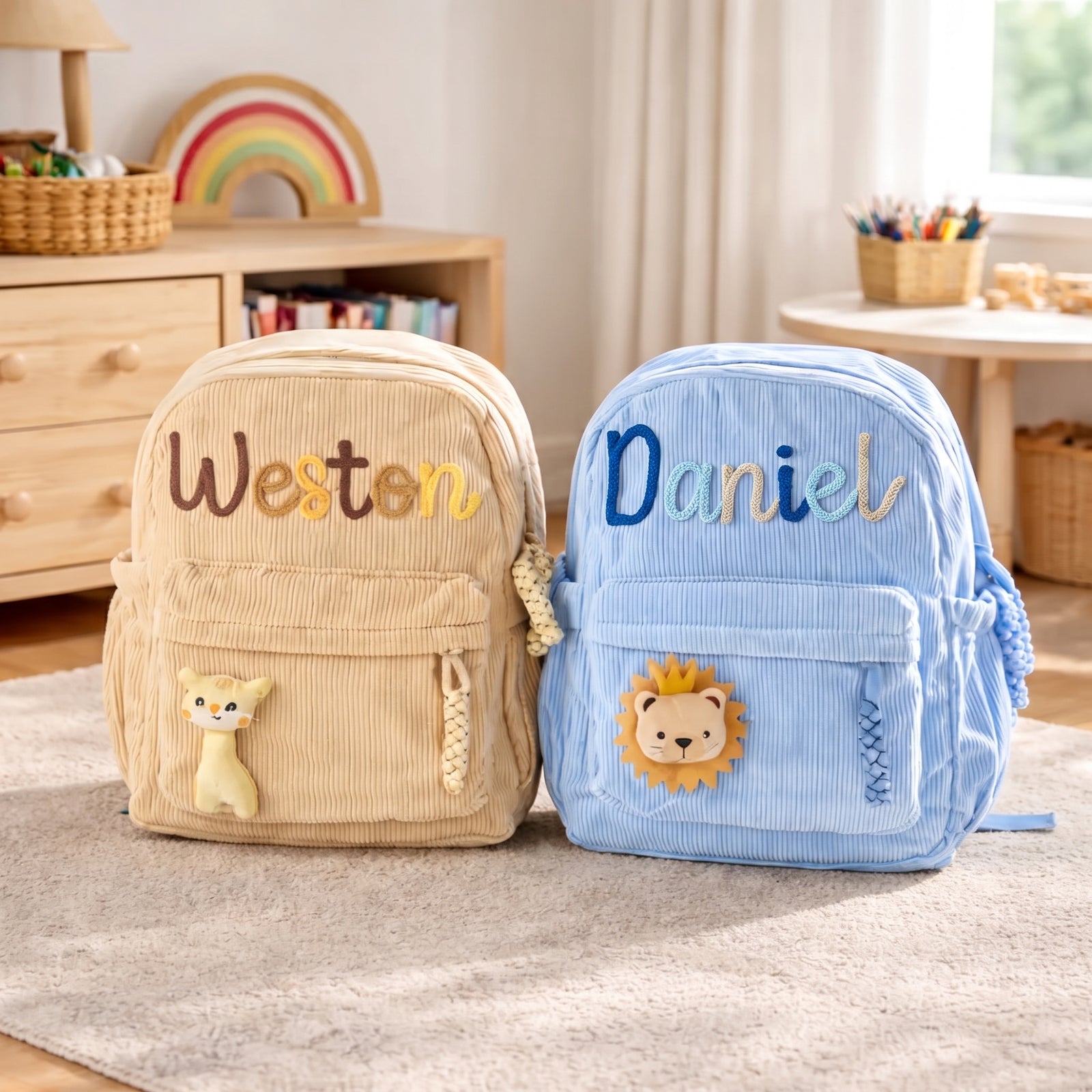 MamaRaya Personalized Toddler Backpack
