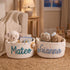 MamaRaya Personalized Nursery Storage Basket