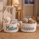 MamaRaya Personalized Nursery Storage Basket