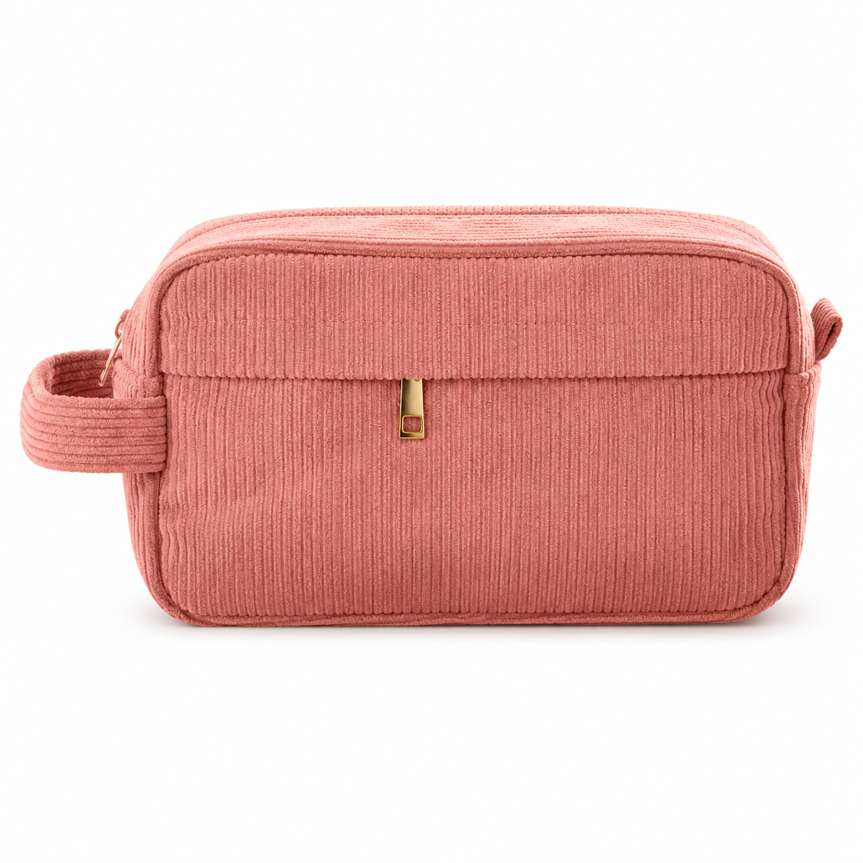 MamaRaya Personalized Corduroy Pink Pencil Case