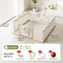 Mamaraya Foldable Toddler Playard Activity Center