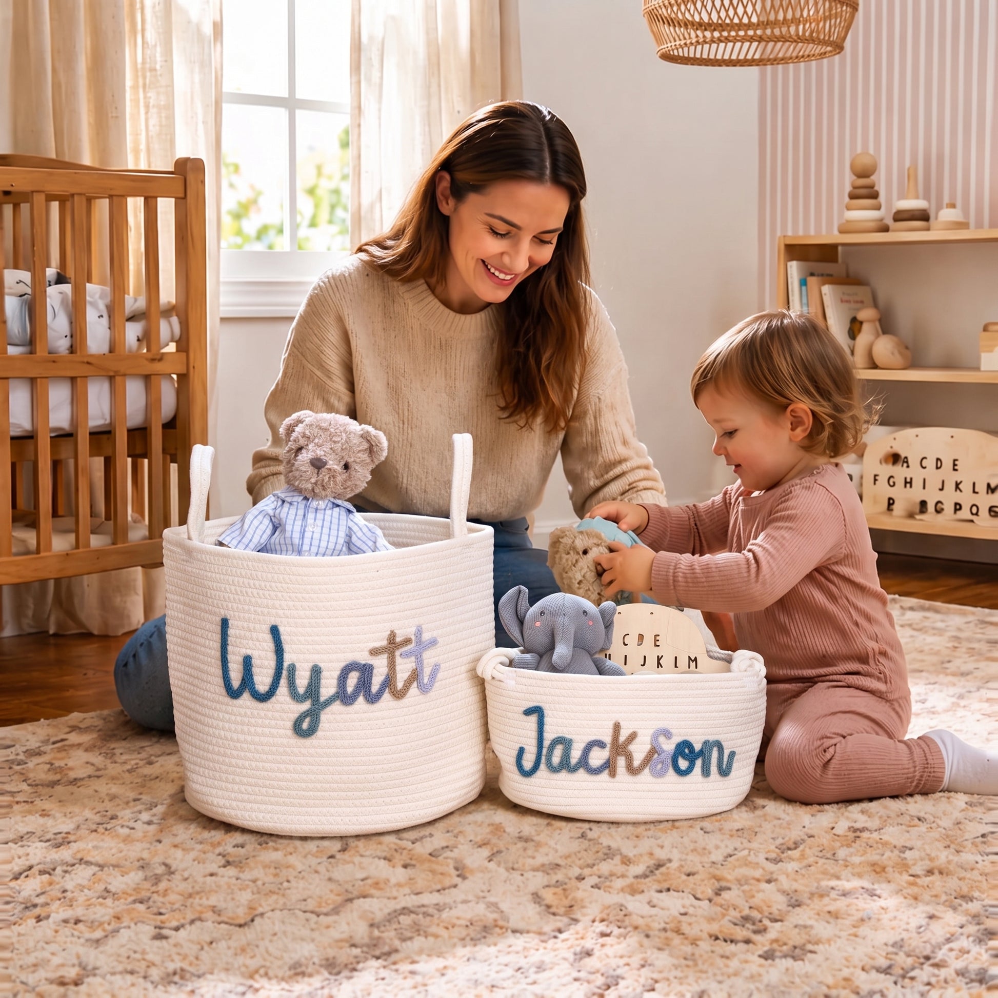 MamaRaya Personalized Baby Gift Basket
