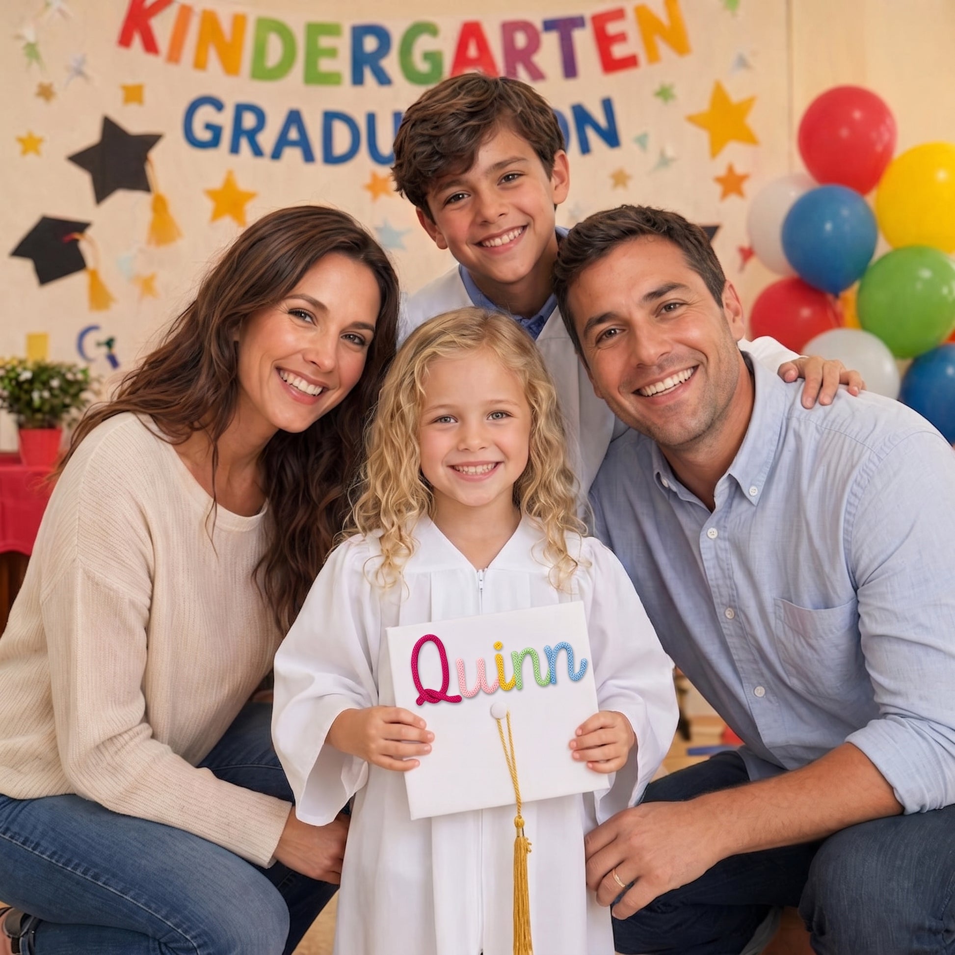 MamaRaya Personalized Kindergarten Grad Set