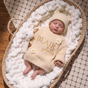 MamaRaya Personalized Baby Knit Sweater