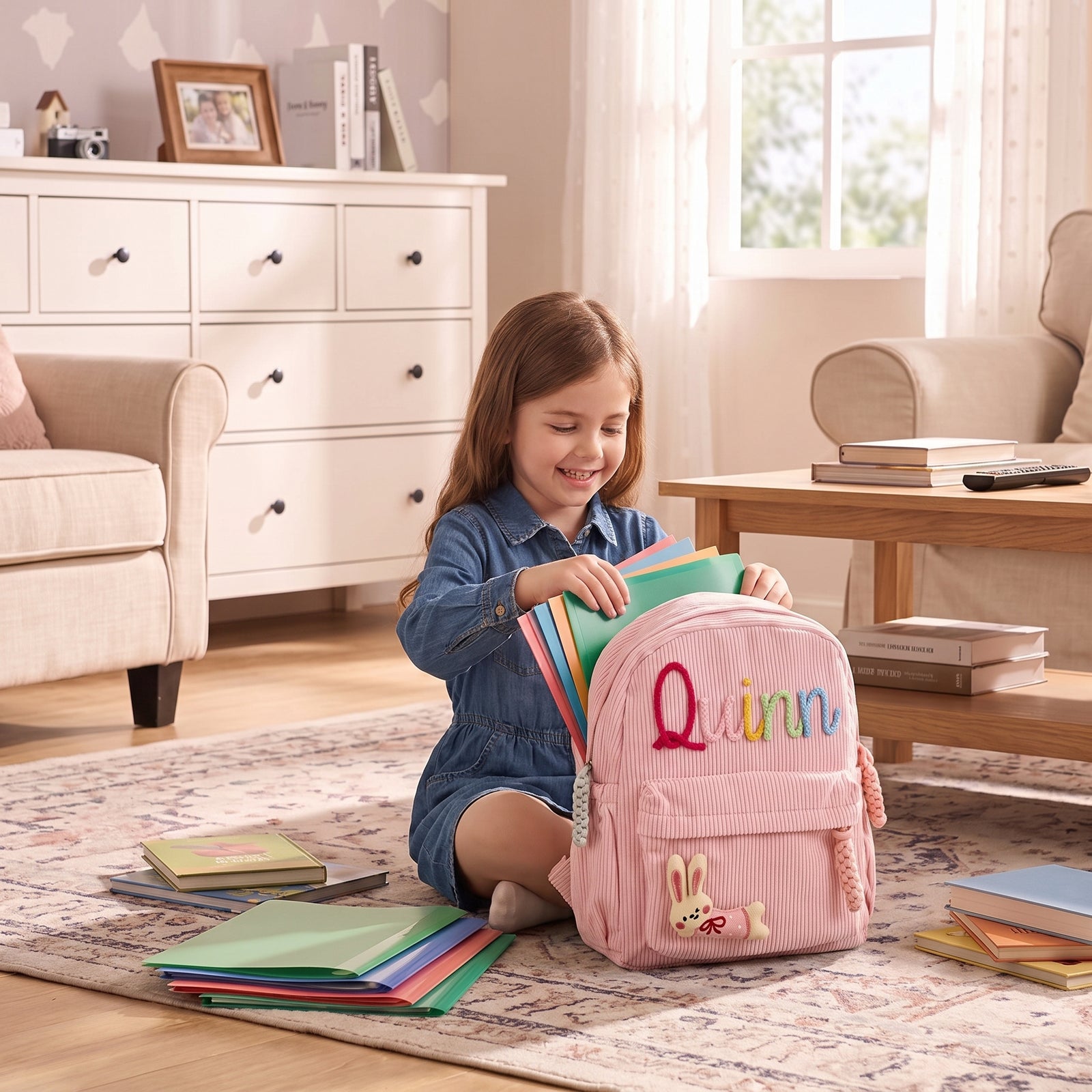 MamaRaya Personalized Toddler Backpack