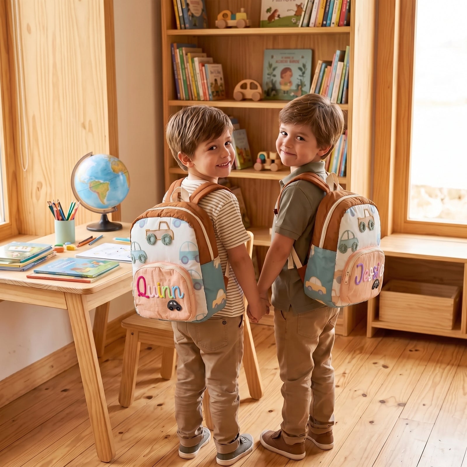 MamaRaya Personalized Kids Car Backpack