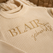 MamaRaya Personalized Baby Knit Sweater