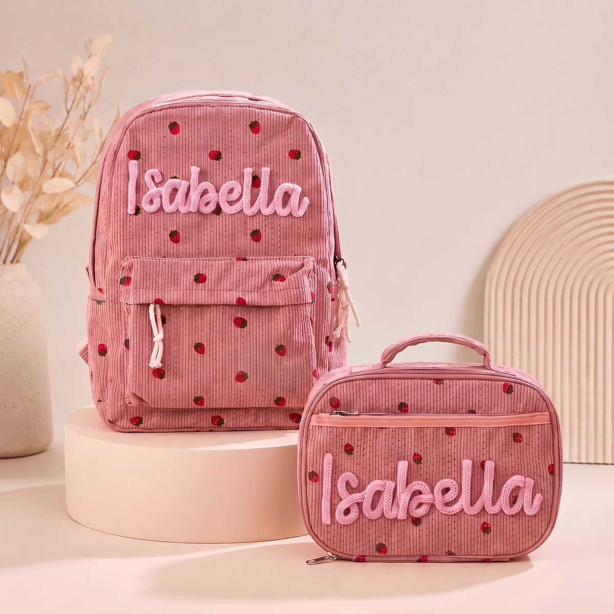 MamaRaya Personalized Backpack & Lunch Set