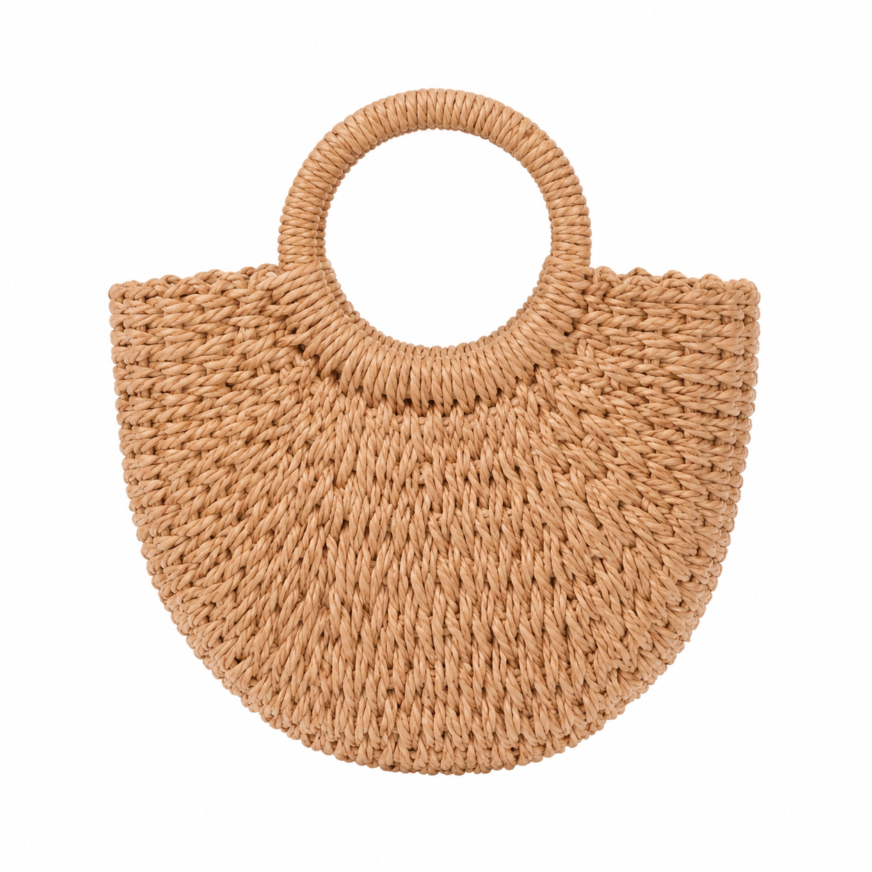 MamaRaya Personalized Kids Straw Beach Bag