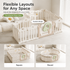 Mamaraya Foldable Toddler Playard Activity Center