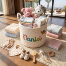 MamaRaya Personalized Nursery Storage Basket