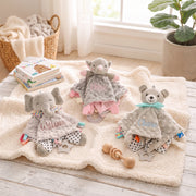 MamaRaya Personalized Baby Lovey Custom Name Security Blanket