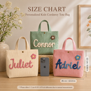 MamaRaya Personalized Corduroy Tote Bag for Kids