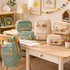 Personalized kids school set color options with backpack lunch bag and pencil case