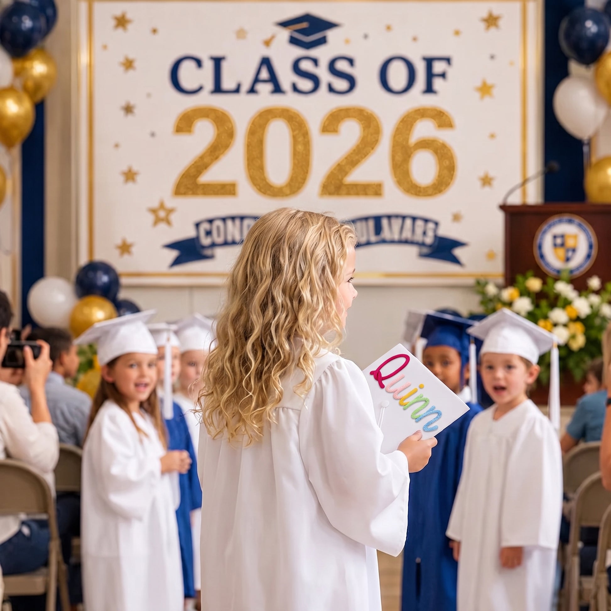 MamaRaya Personalized Kindergarten Grad Set