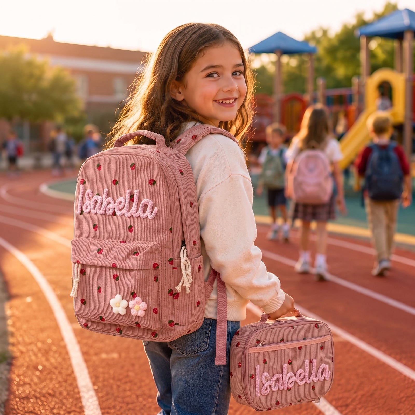MamaRaya Personalized Backpack & Lunch Set