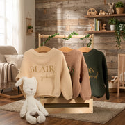 MamaRaya Personalized Baby Knit Sweater