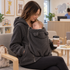 MamaRaya 2-in-1 Sherpa Fleece Babywearing Jacket