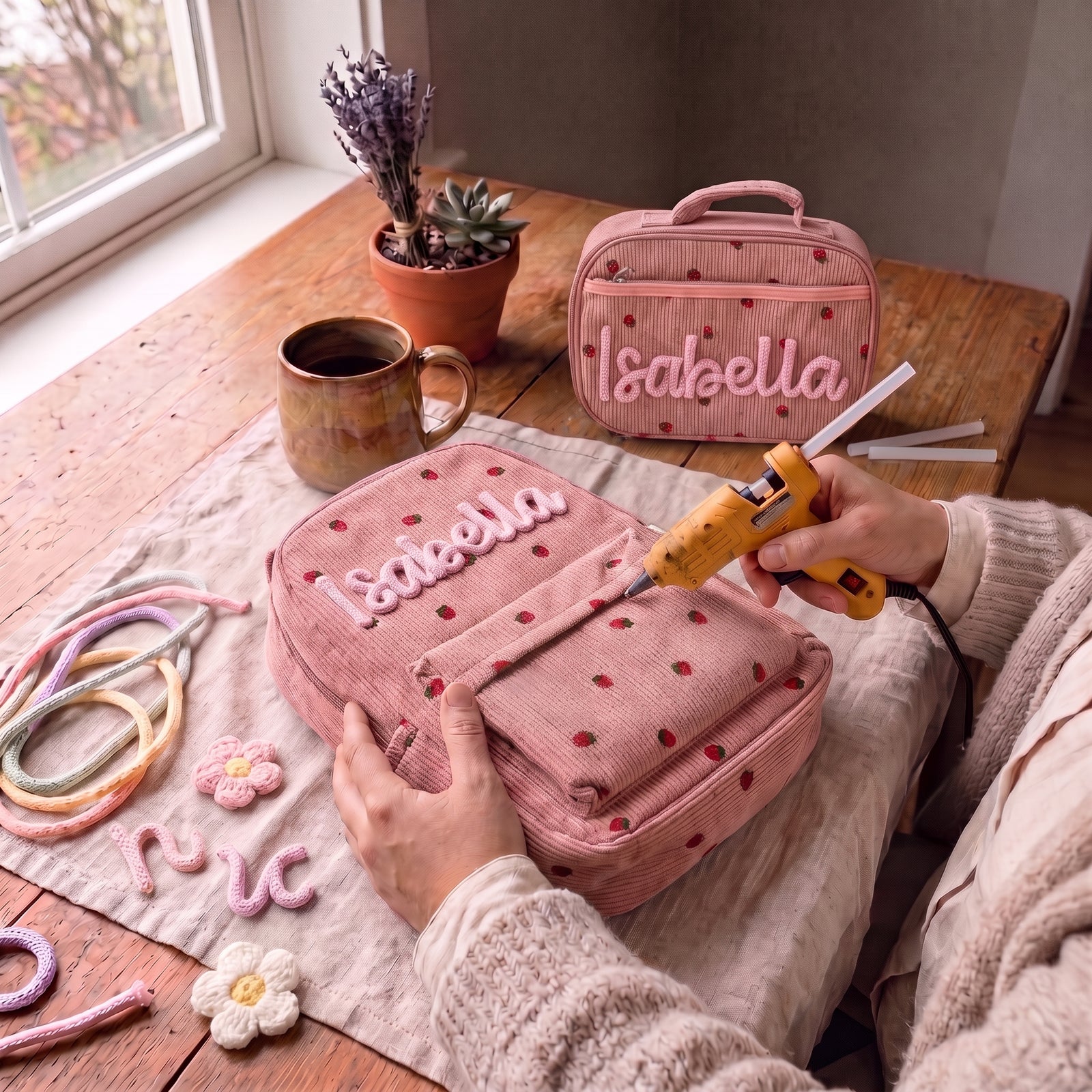 MamaRaya Personalized Backpack & Lunch Set